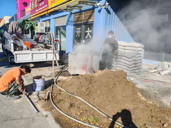马龙顶管注浆加固